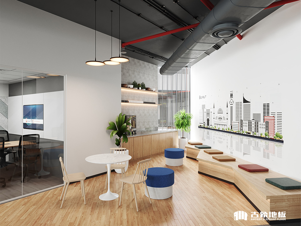 原來強(qiáng)化地板是這樣防火阻燃的