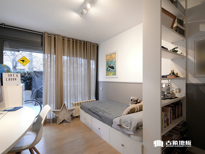 木地板打造沉靜環(huán)境