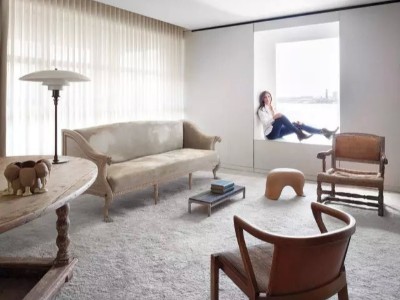 白墻+木地板就很美