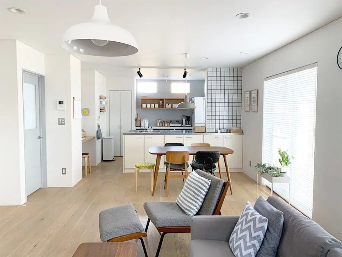 古象地板鋪裝案例之干凈滿分的家