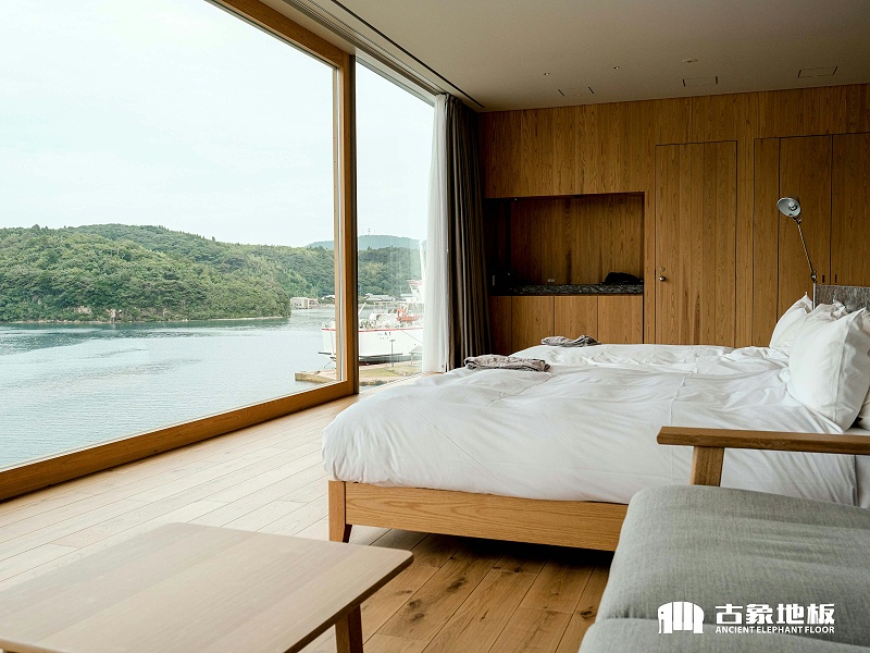 古象地板鋪裝在民宿