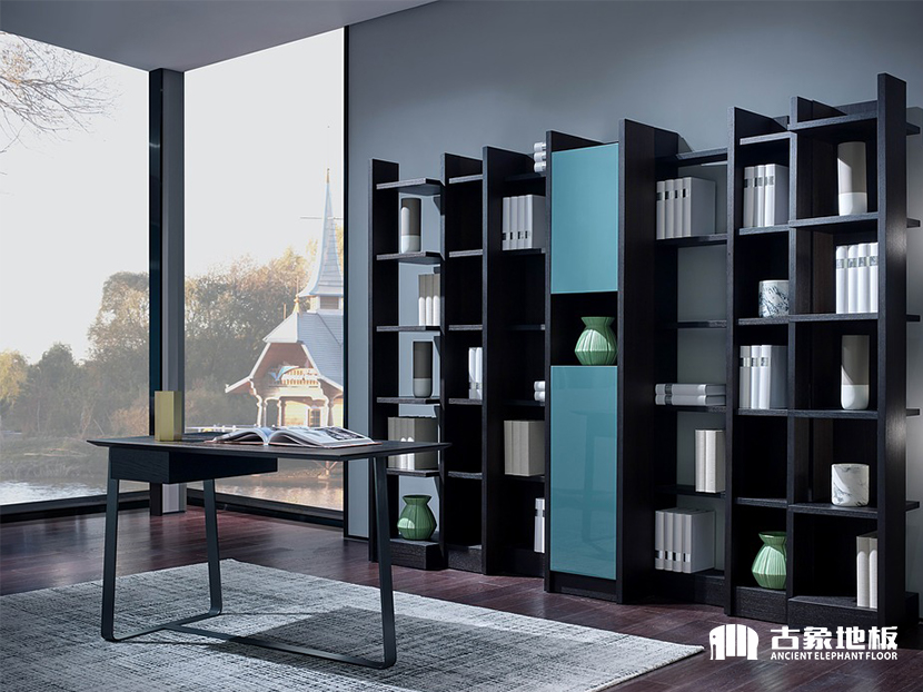 書(shū)房鋪實(shí)木地板還是瓷磚