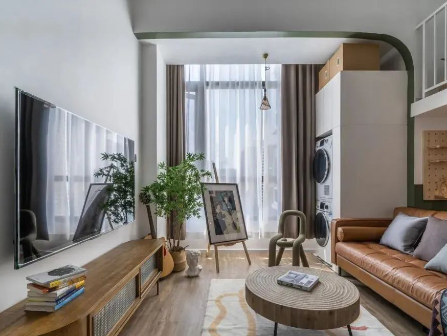 長(zhǎng)沙強(qiáng)化地板打造的輕復(fù)古法式風(fēng)案例