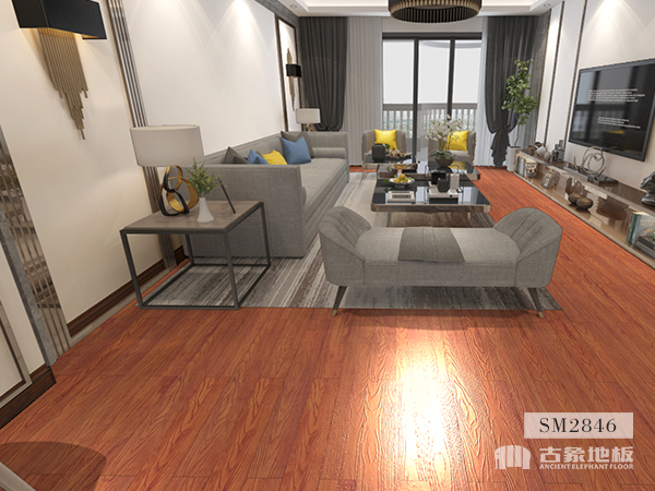 古象實木地板安裝效果圖