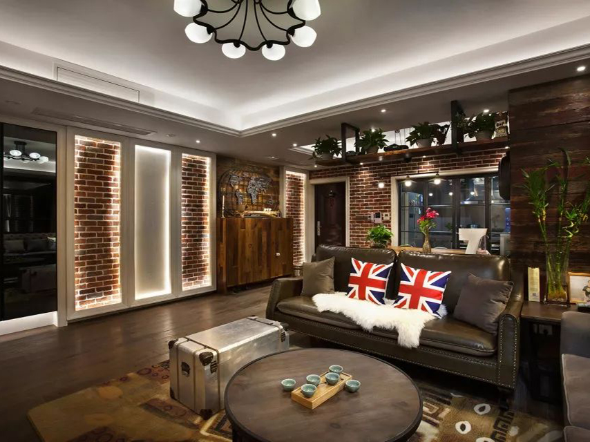 古象地板打造的美式風(fēng)鋪裝案例