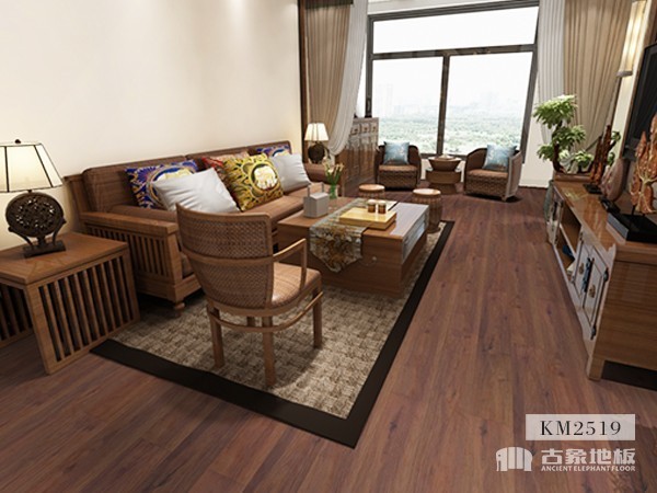 古象多層地板·蘇博蒂核桃-KM2519 KM2519