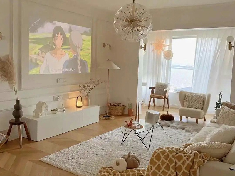 盛滿浪漫與溫柔的客廳