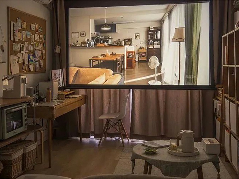 投影儀與工作區(qū)