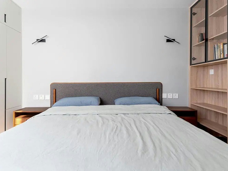 臥室衣柜書(shū)柜雙齊全