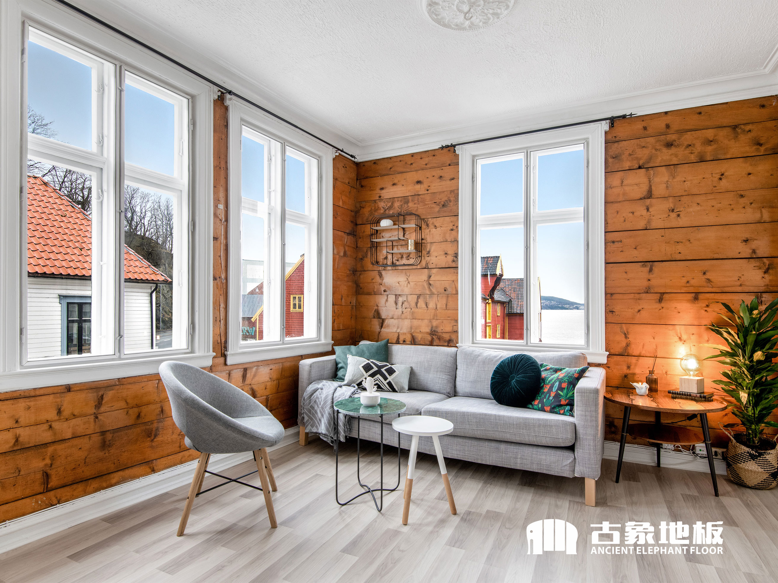 強(qiáng)化地板上墻可以做木飾面嗎