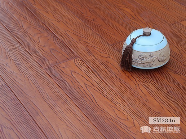 實木地板·番龍眼仿古壓花(橡木自然色)-SM2846 SM2846