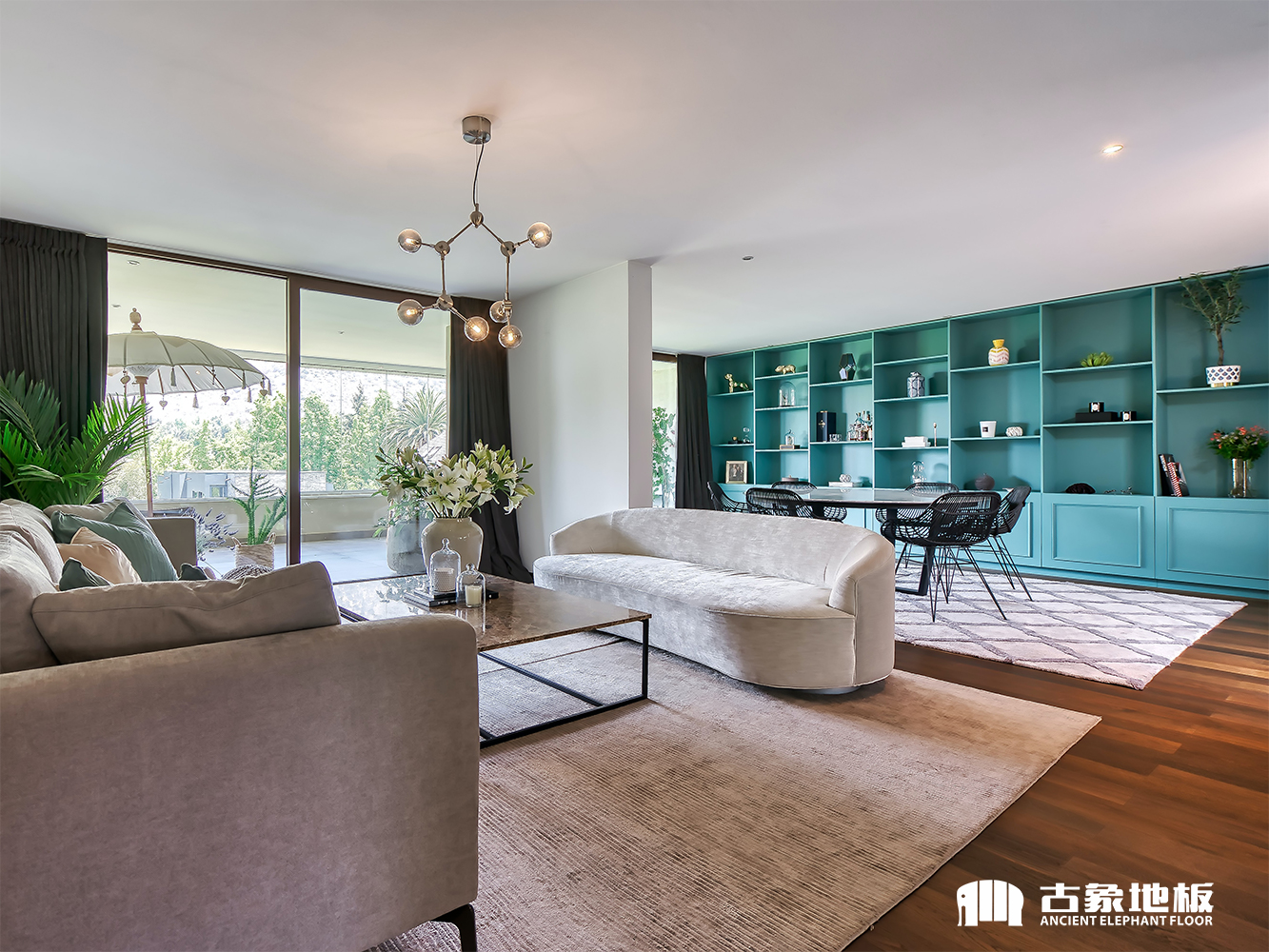 南美硬木龍鳳檀實木地板鋪出來效果到底怎么樣