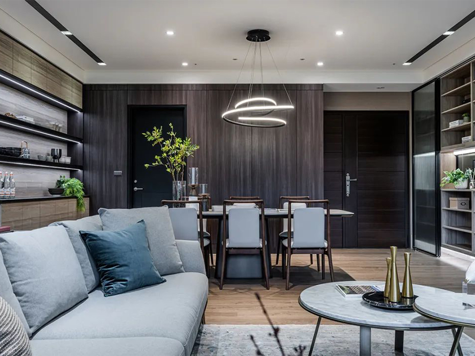 古象地板打造的新中式風鋪裝案例