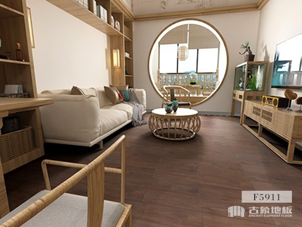 古象強化地板·時光刻痕-F5911 強化地板